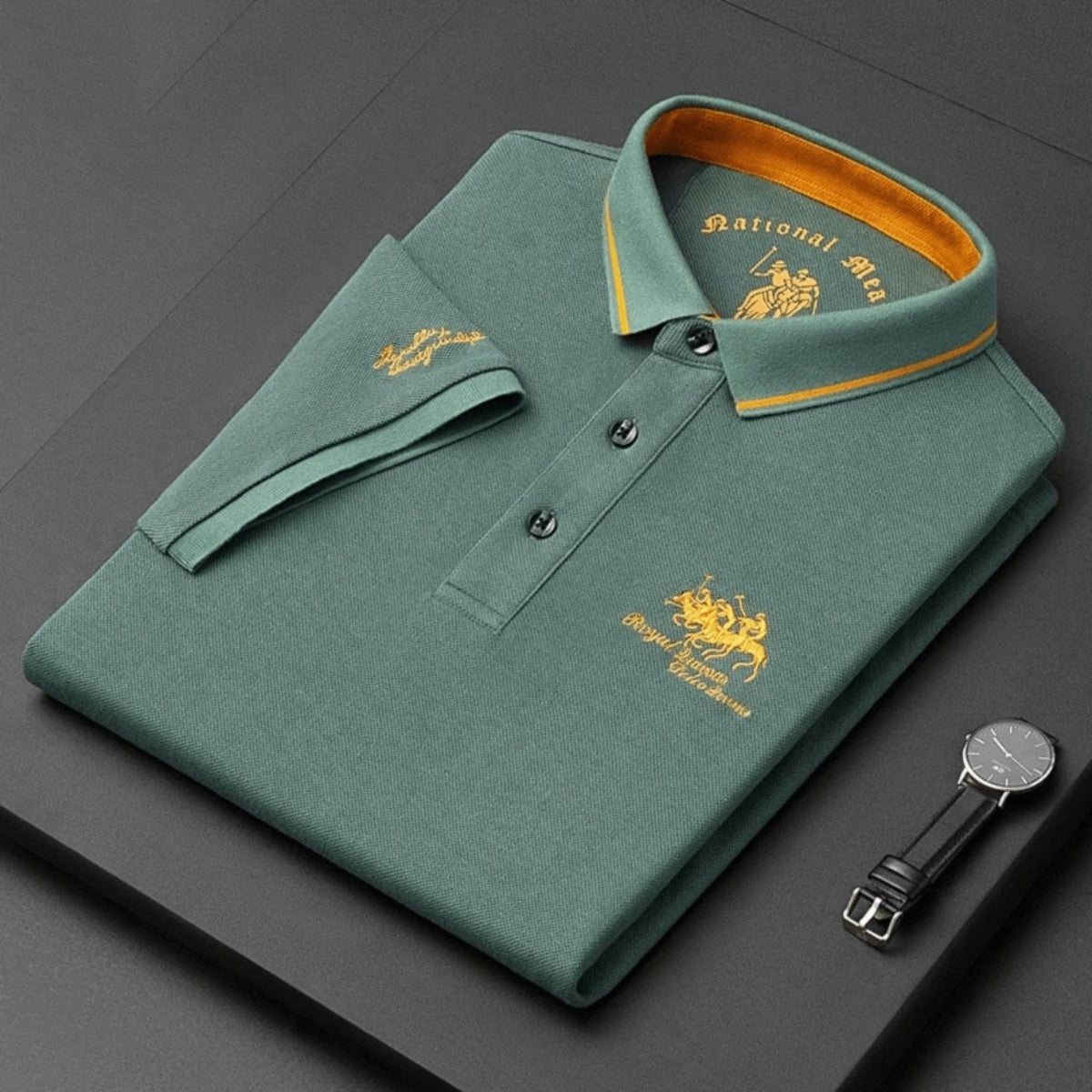 Arthur | Stylish Button-Up Everyday Polo