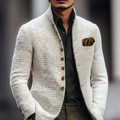 Harold | Refined Single Breasted Cardigan