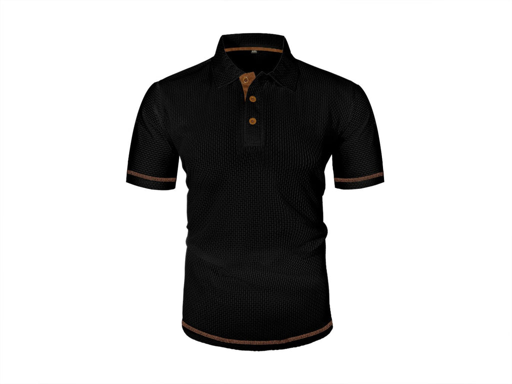 Harrison | Refined Textured Polo Shirt