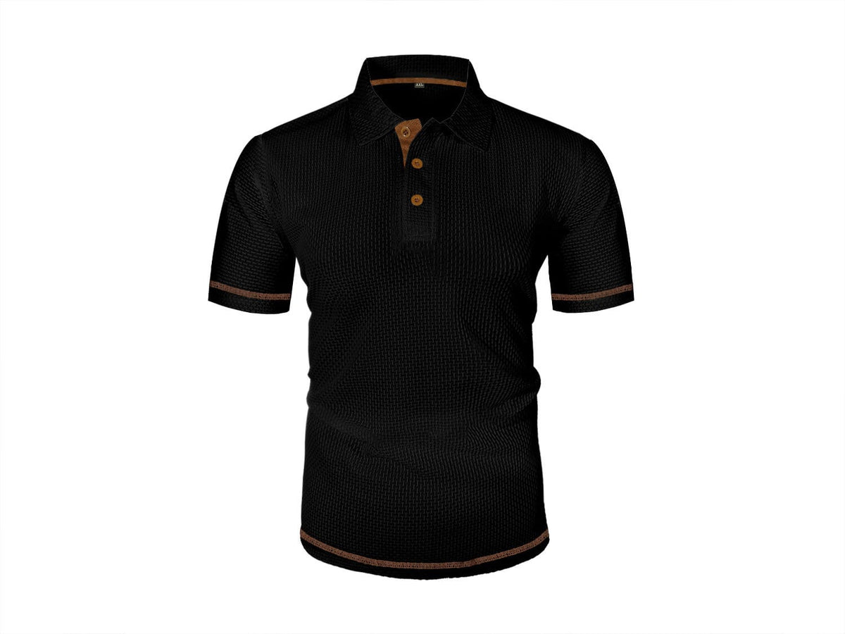 Harrison | Refined Textured Polo Shirt